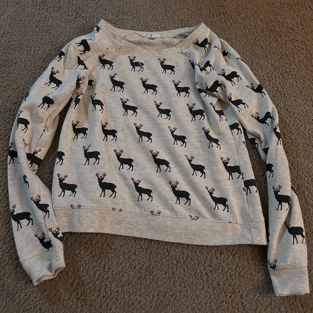 Forever 21 Moose Sweater